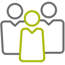 Group of people icon.
