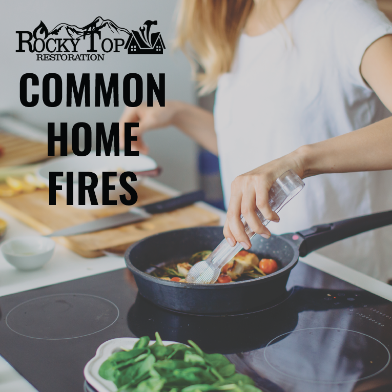 Kitchen appliances are one of the most common ways a home fire can begin. Being aware of what you're cooking and not leaving food on the stove alone are easy steps to take to keep you safe!