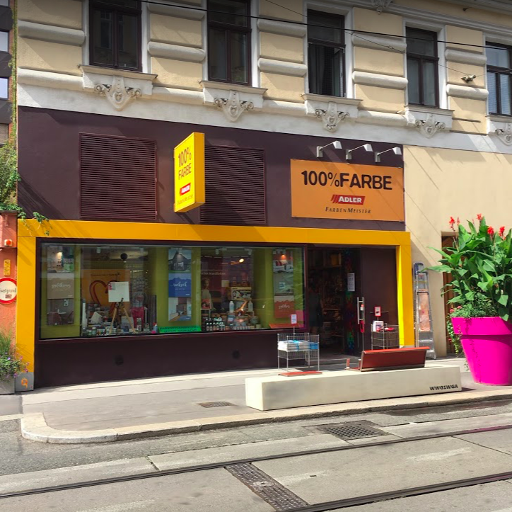 100%FARBE, Kaiserstraße 47 in Wien