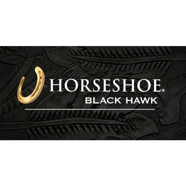 Horseshoe Black Hawk Logo