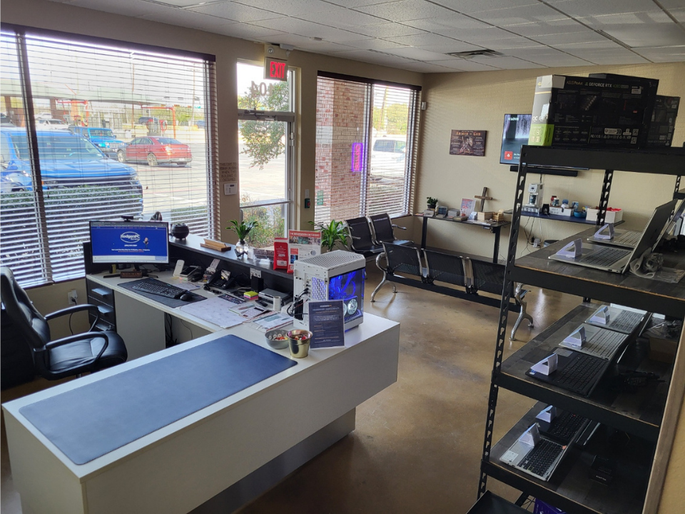 RodgersPC front counter and service area