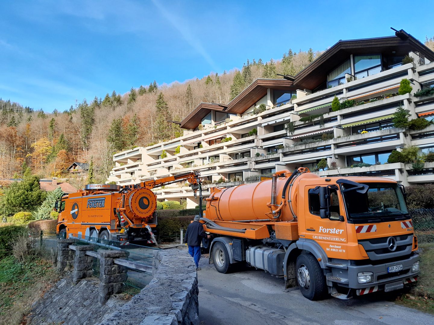 Forster Stefan Kanalreinigung & Grubenentleerung, Kuhfluchtweg 6 in Farchant