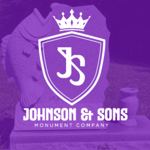 Johnson & Sons Monument Company Logo