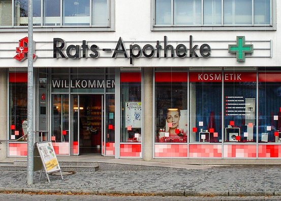 Rats-Apotheke, Marktplatz 3 in Laupheim