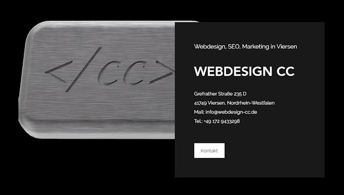 Webdesign CC Viersen 02162 3605669