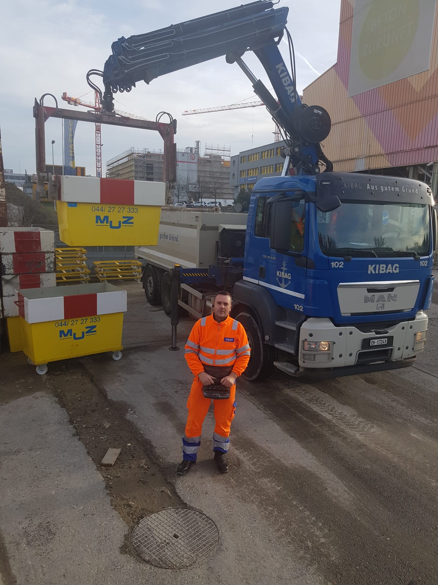 Muldenzentrale AG, Affolternstrasse 177 in Zürich