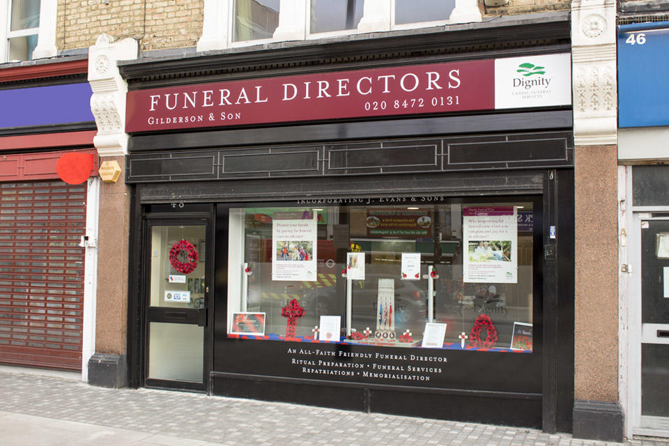 Gilderson & Sons Funeral Directors Forest Gate 020 8472 0131