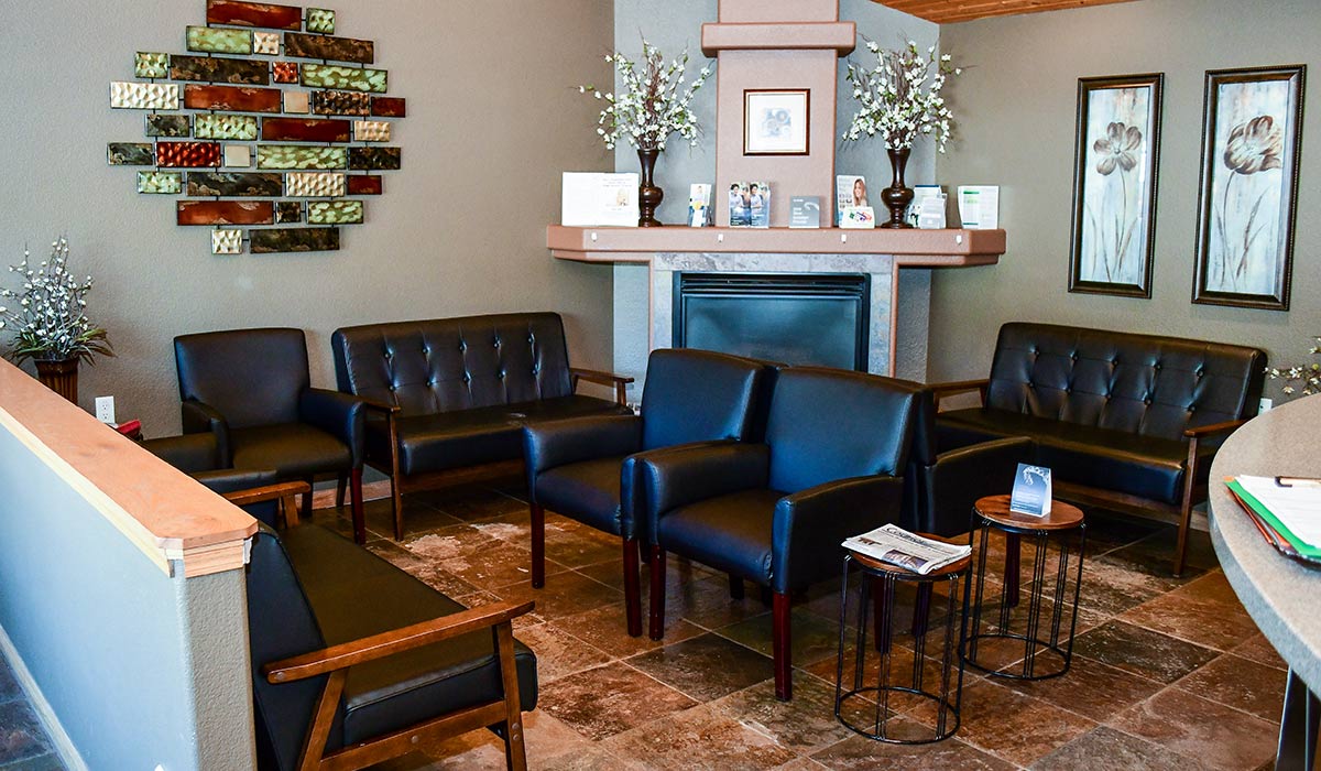 Waiting Room at Woodland Park Dental Group