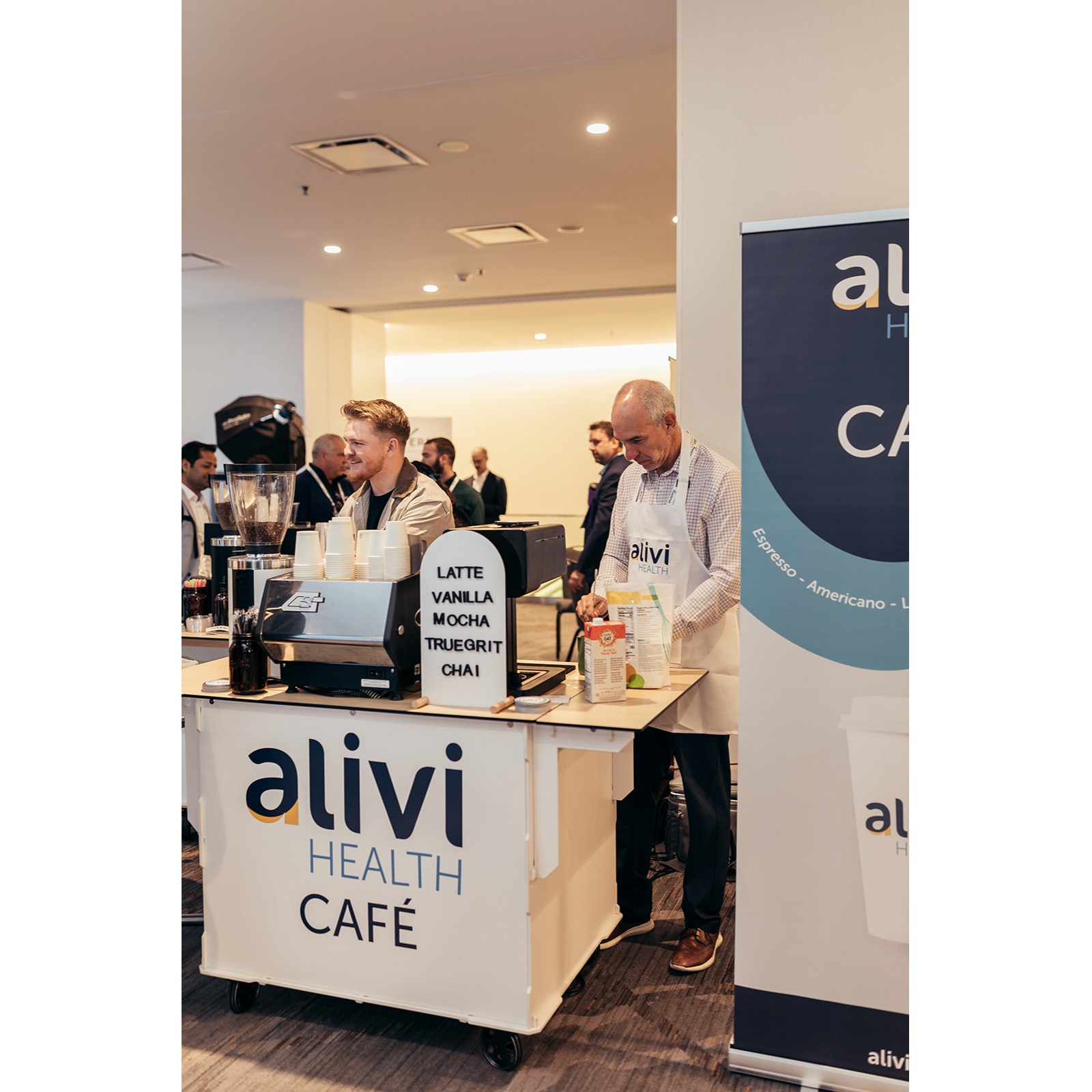 Brand Launch coffee cart Austin TX Smylie coffee catering 
