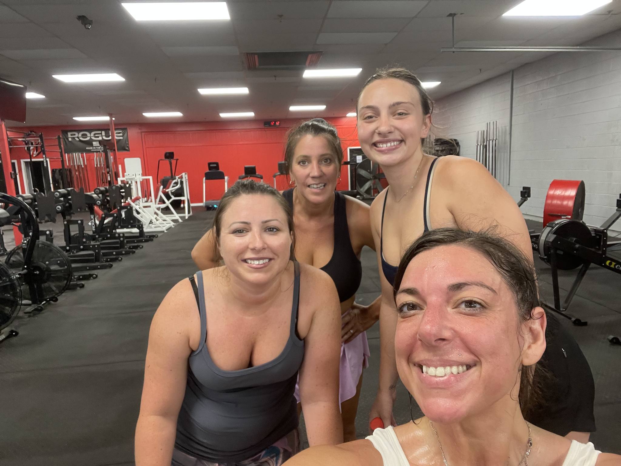 Team getting their workout in!