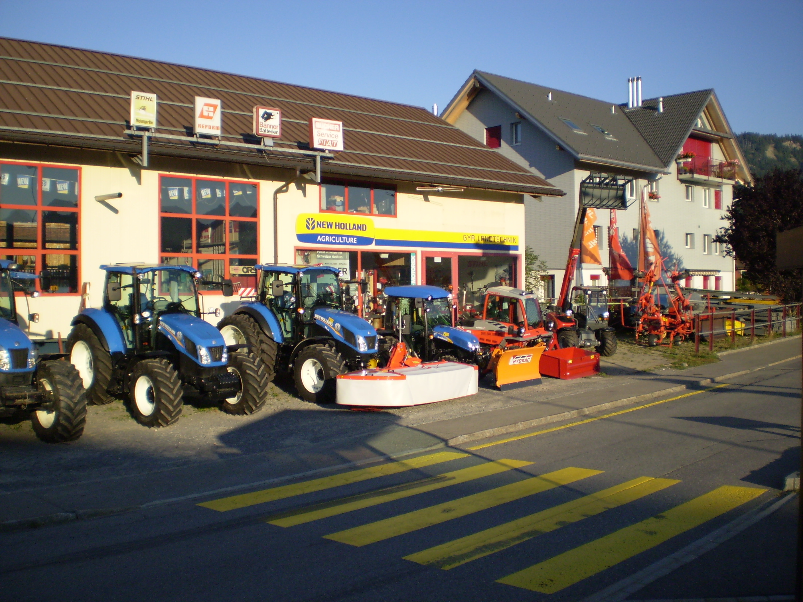 Gyr Landtechnik, Bodenmattli 1A in Willerzell
