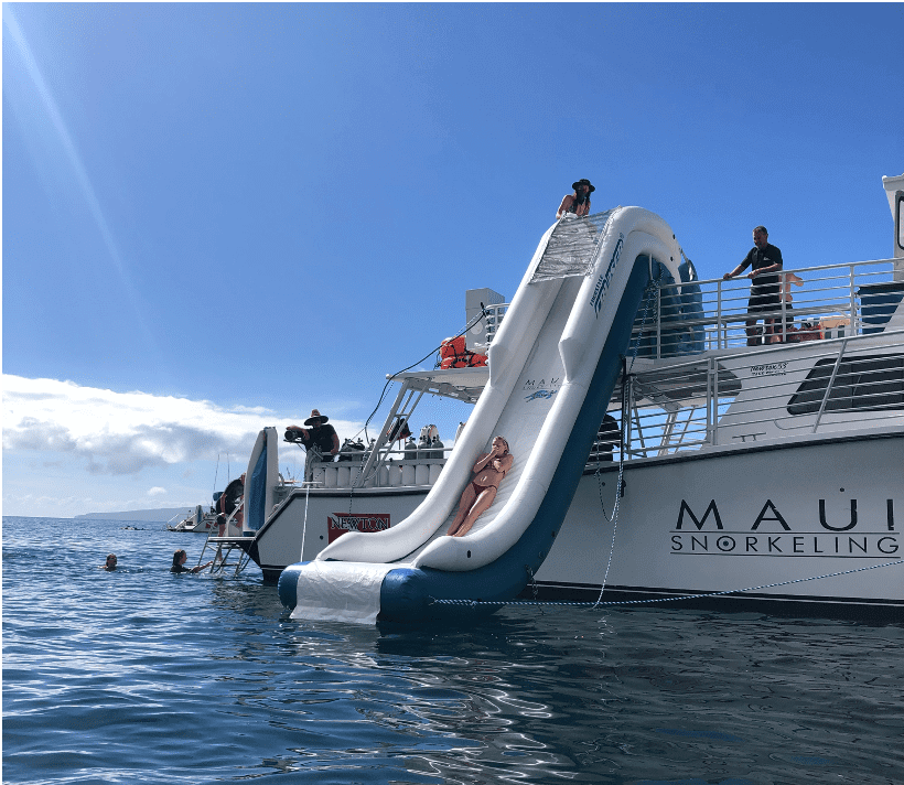 Maui Snorkeling Lani Kai II 25-ft Waterslide