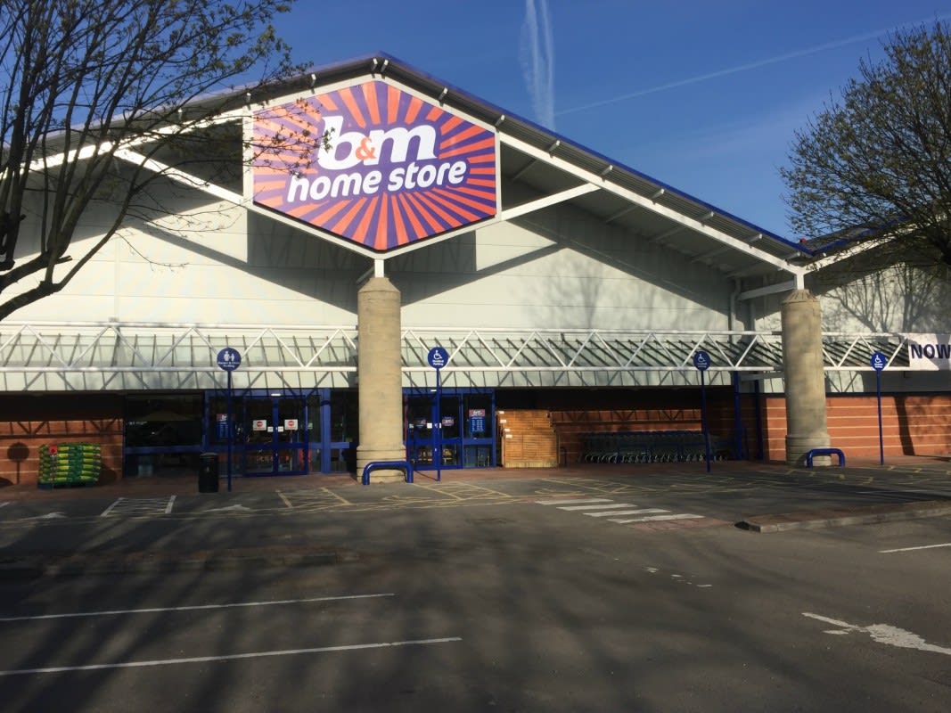B&M's brand new Home Store & Garden Centre located in Neath, South Wales.