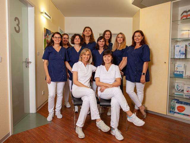 Das Team der Zahnarztpraxis City Dentist Baden-Baden - Dr. Isolde Schöpflin