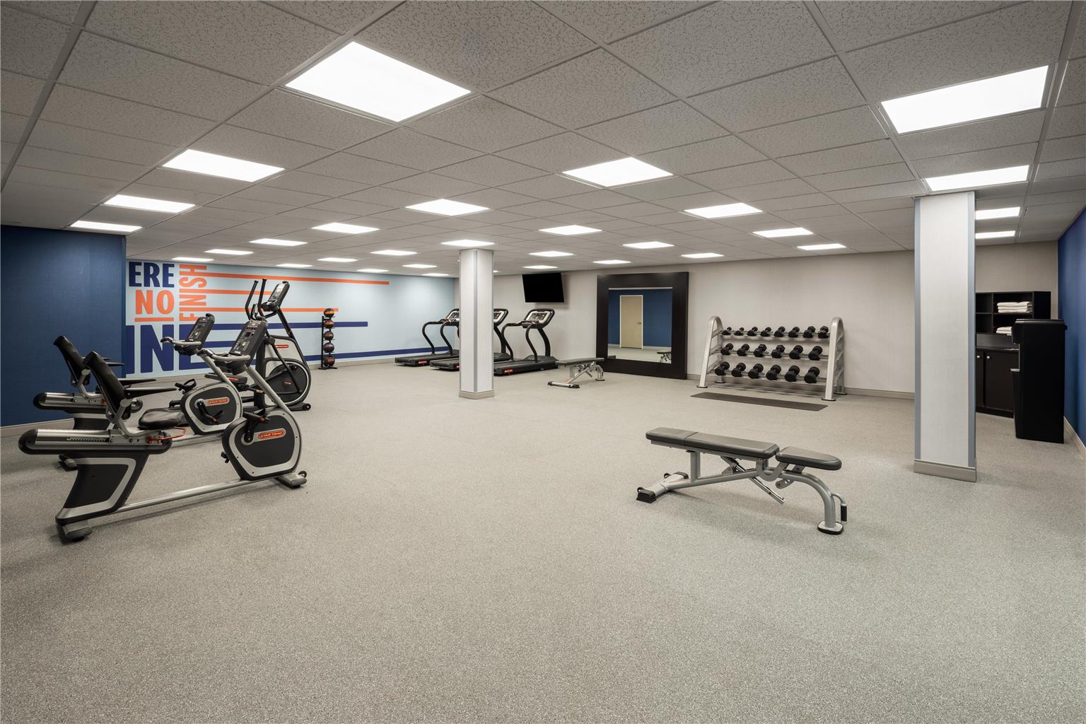 Health club  fitness center  gym 
