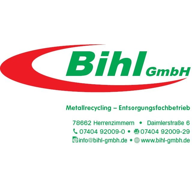 Bihl GmbH Entsorgungsfachbetrieb Metallrecycling in Bösingen