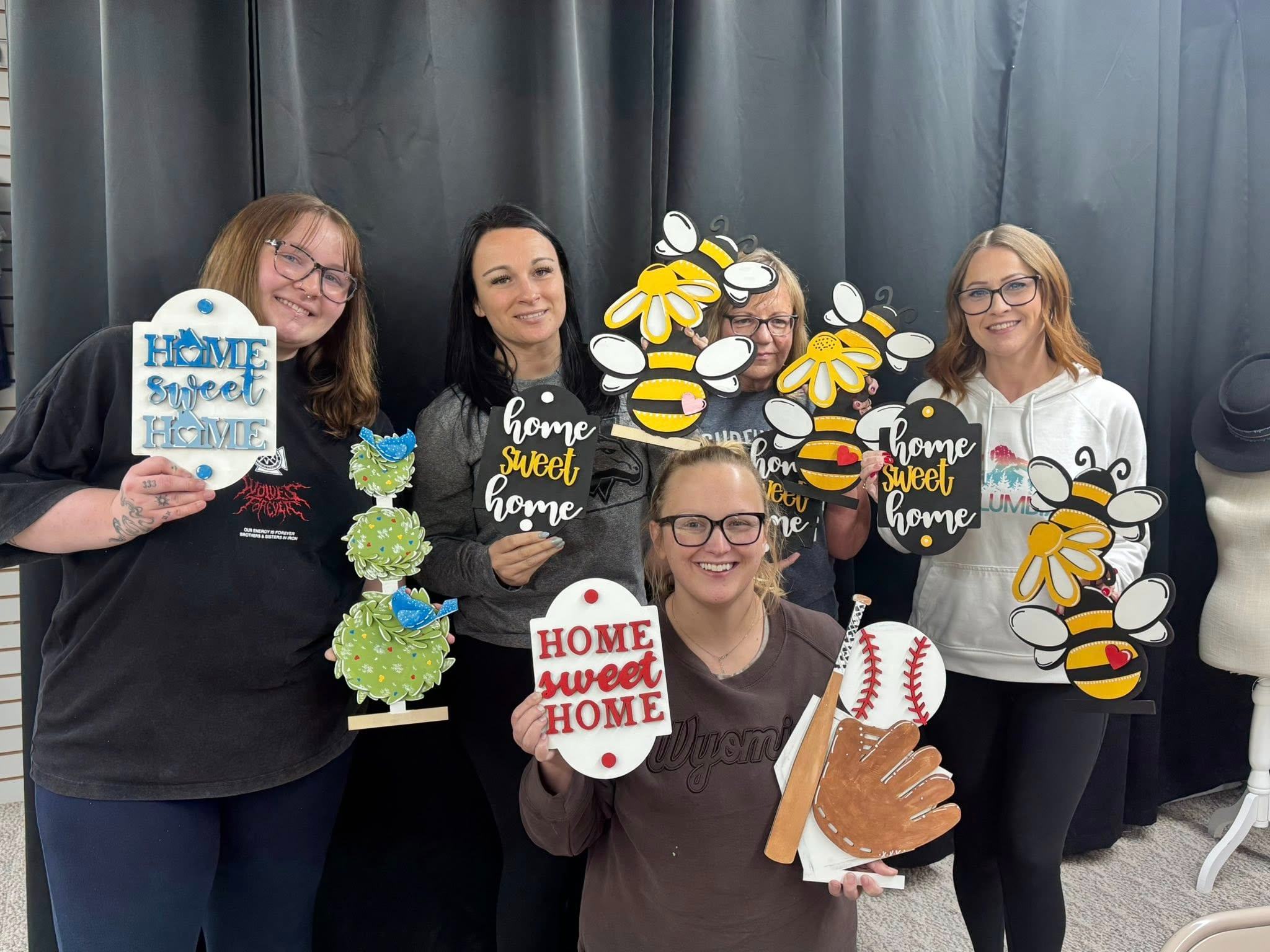 TEAM BUILDING DAY - Part Three - Door sign painting at Mack & Co!!