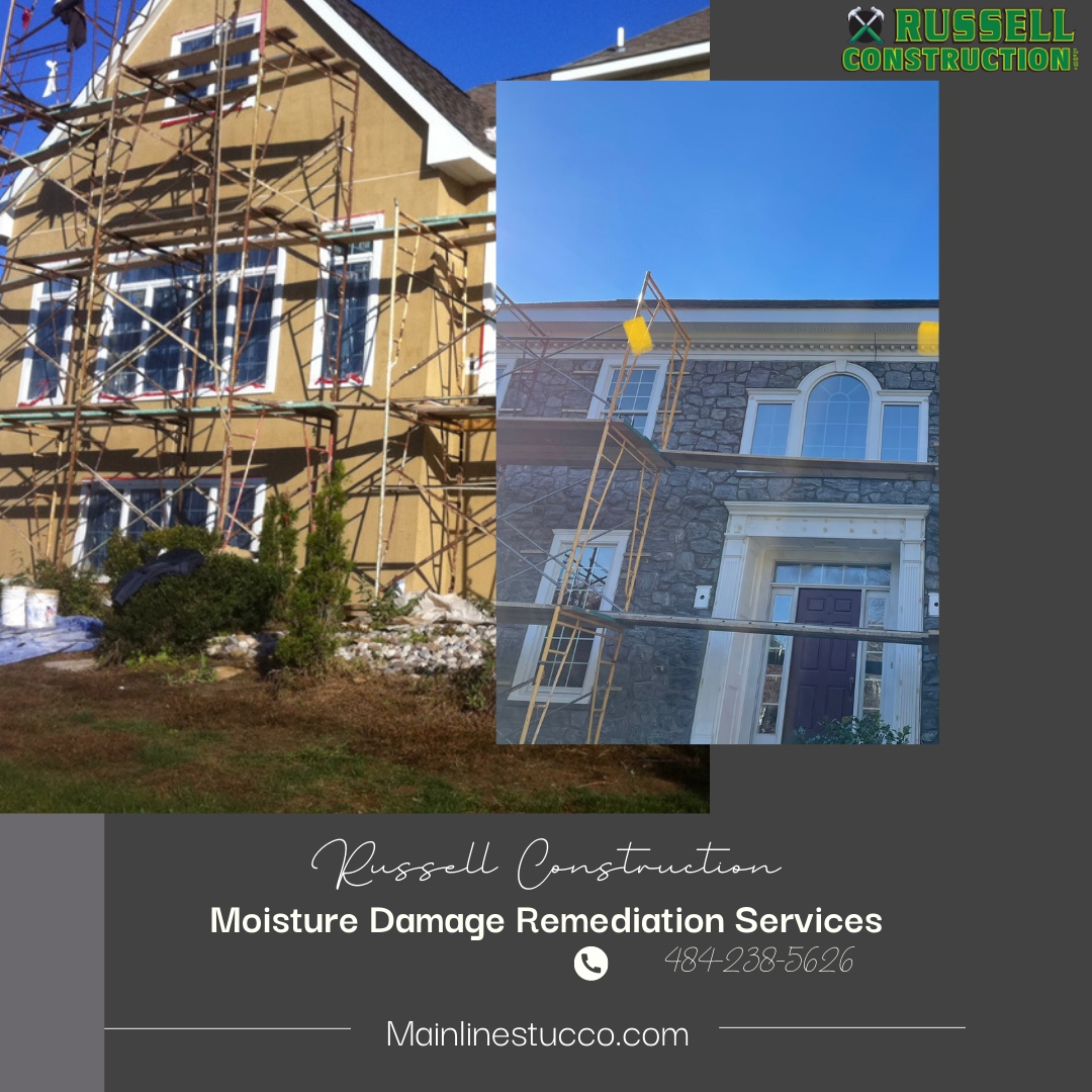 Protect your home from long-term issues with Russell Construction Stucco Remediation’s expert moisture damage remediation services. Our team specializes in identifying and resolving moisture-related concerns to restore structural integrity and prevent future issues. We provide customized solutions designed to safeguard your home while enhancing its overall durability. With attention to detail and high-quality workmanship, we ensure long-lasting protection and peace of mind.