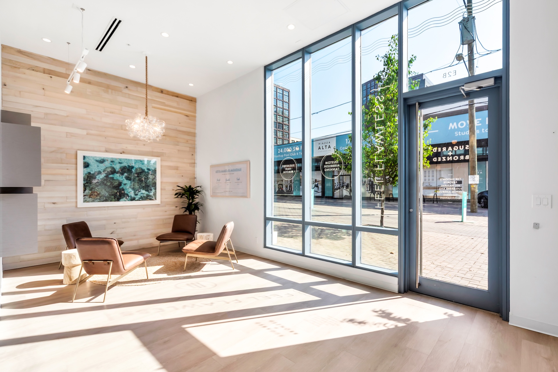 SUGARED + BRONZED Northern Liberties Lobby