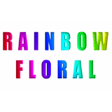 Rainbow Floral Logo