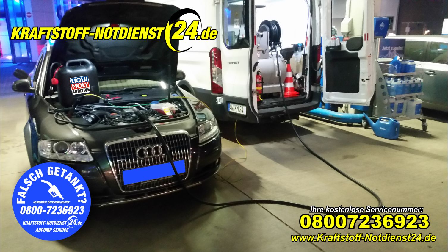 Kraftstoff-Notdienst24 in Burgoberbach