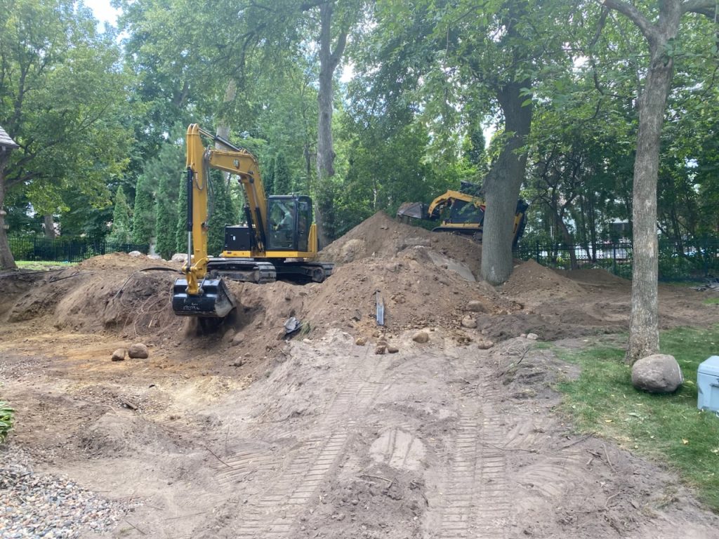 Two machines, one goal, getting your project done efficiently. We have the equipment and experience to tackle large-scale excavations.