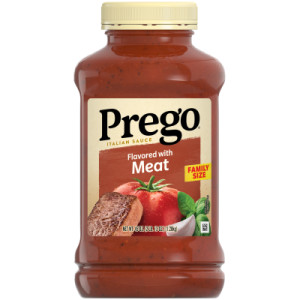 Prego® Italian Tomato Pasta Sauce Flavored With Meat, 45 OZ Jar (Case of 6) featured image