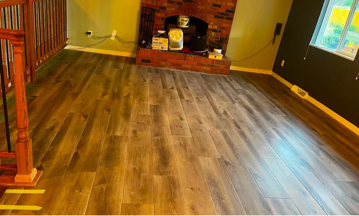 On Top Flooring LLC Cherry vinyl floor