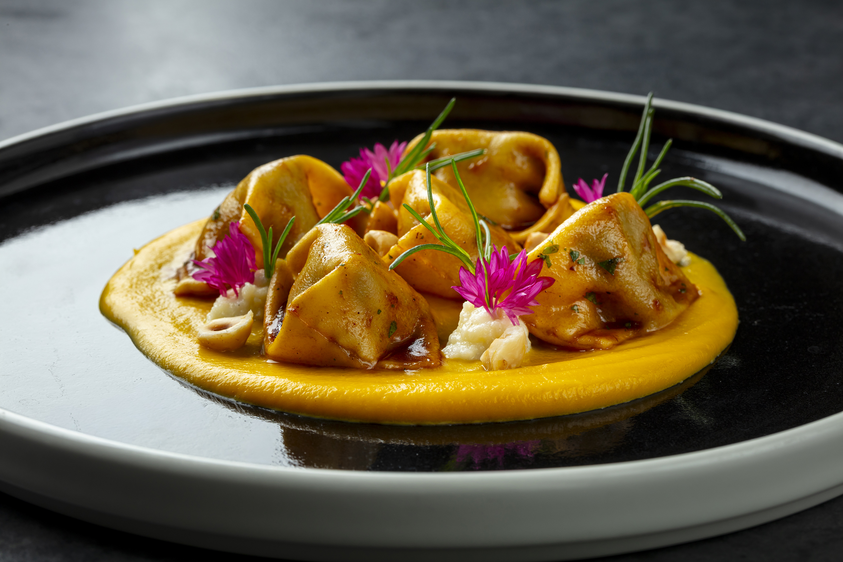 Henry's Coastal Cuisine Truffle Short Rib Agnolotti