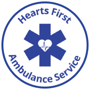 Hearts First Ambulance Service Logo