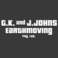 Johns G K and J Earthmoving Logo