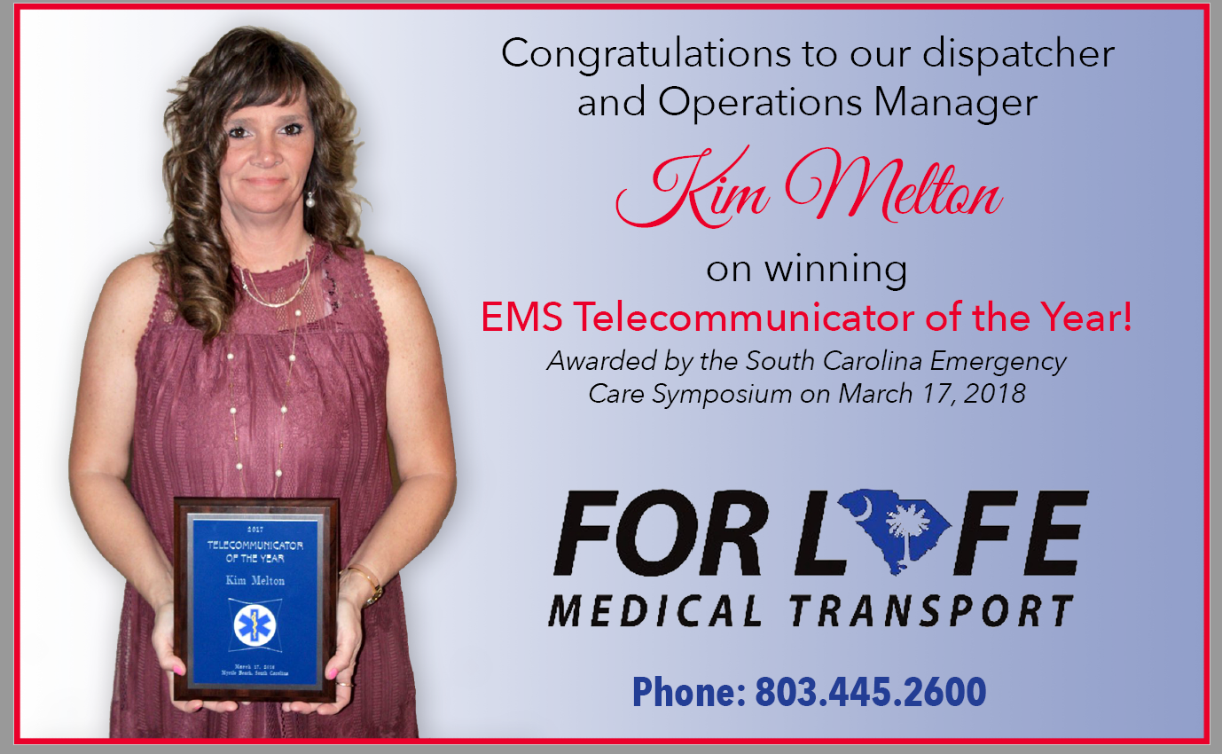 Kim winning Dispatcher of the year .