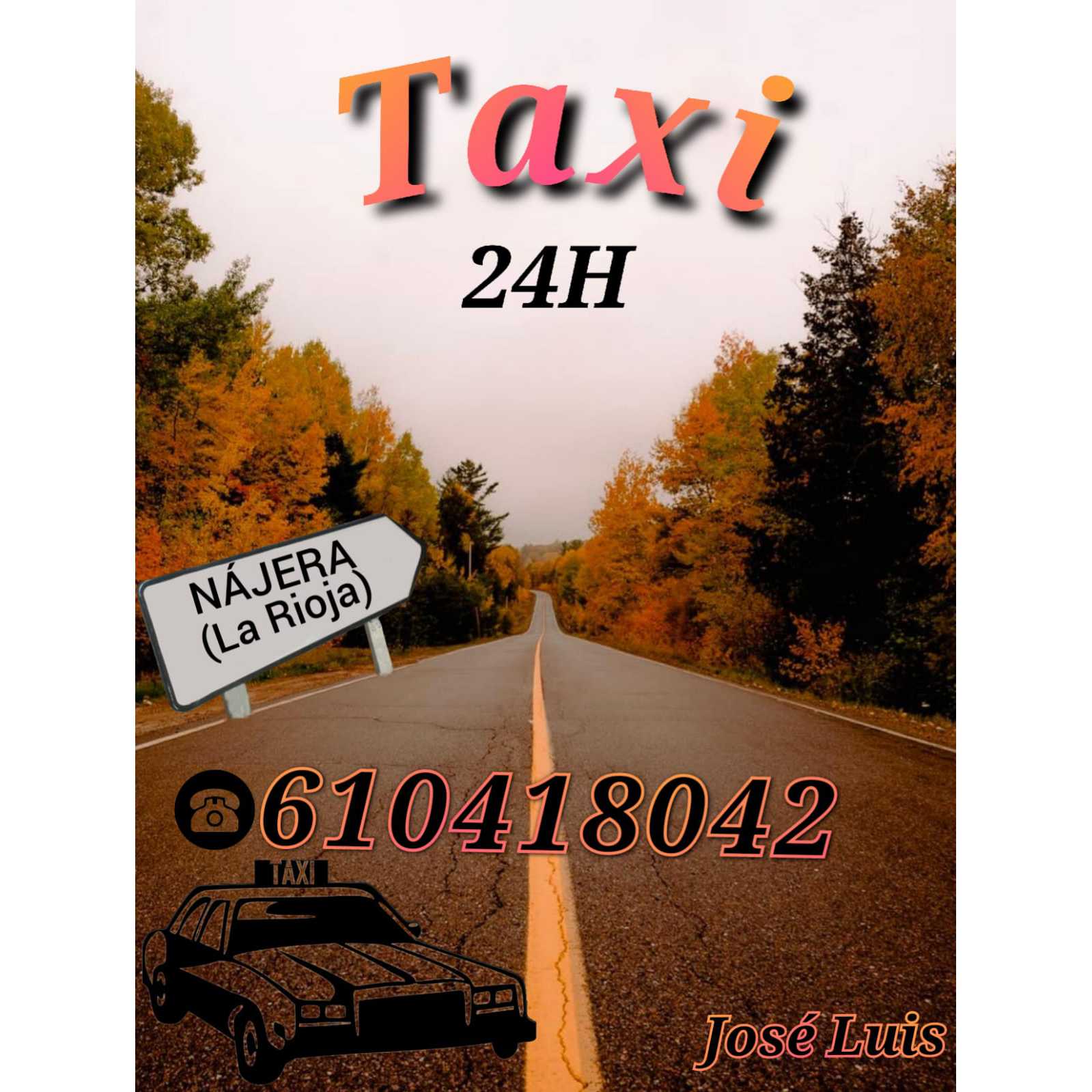 Taxi 24Horas (José Luis) Logo