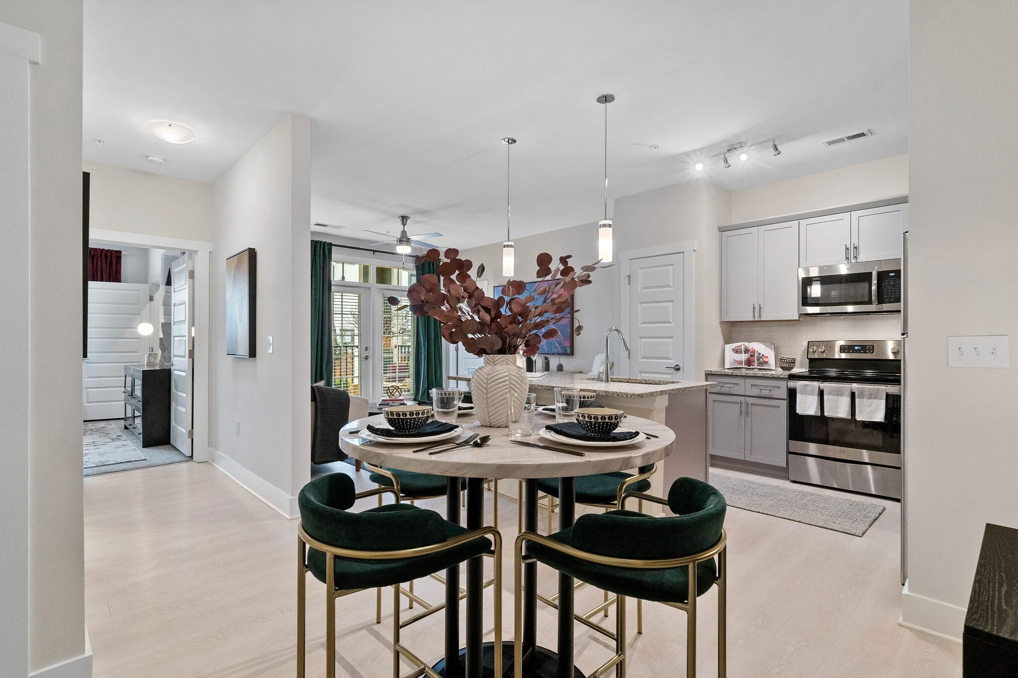 Kitchen and Dining Area