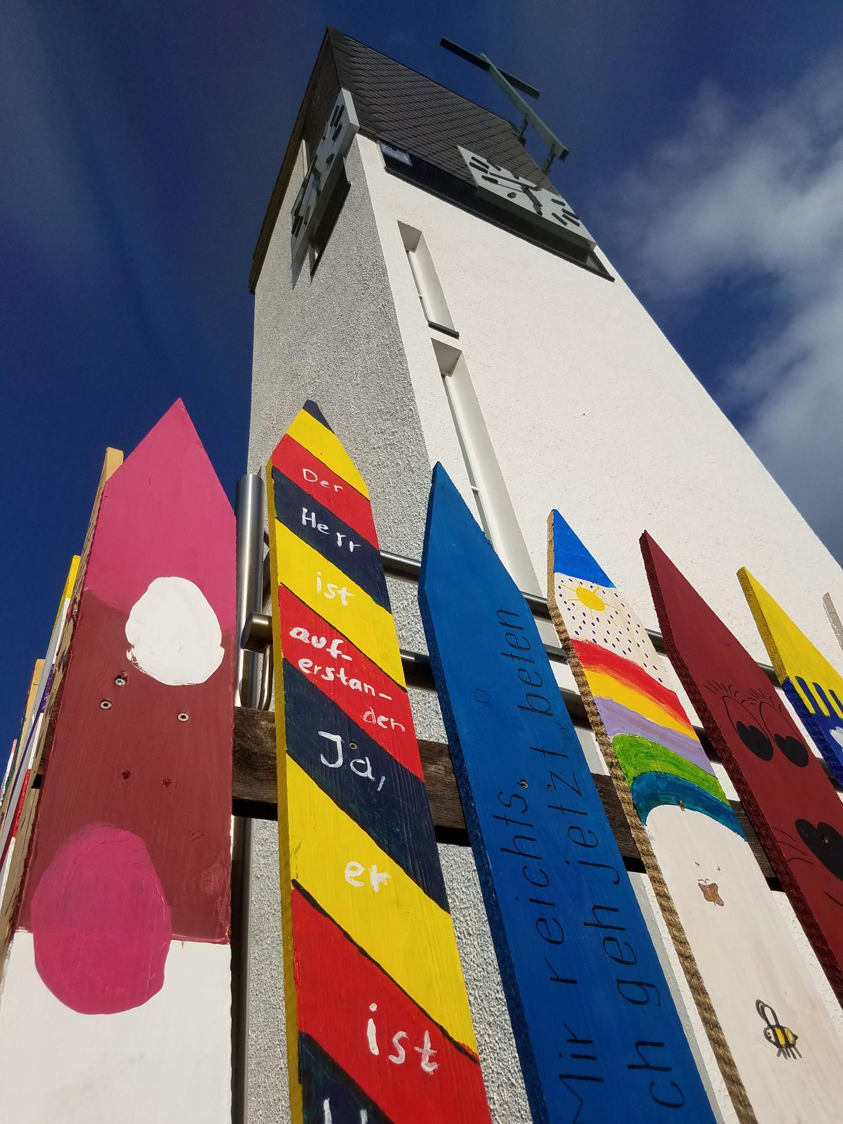 Kreuzkirche - Evangelische Kirchengemeinde Oberbrüden - Unterbrüden, Brückenweg 3 in Unterbrüden