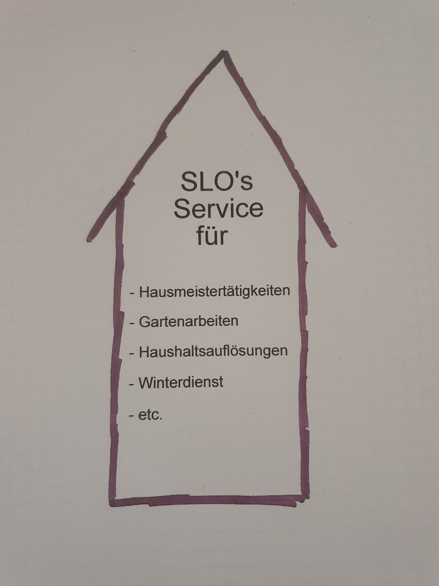 Logo Slo´s - Service rund um Ihr Haus