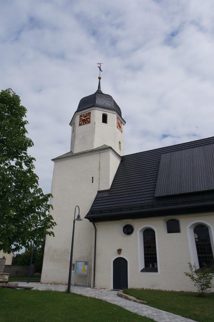 Michaelskirche - Evangelische Kirchengemeinde Gussenstadt, Kirchstrasse 6 in Gussenstadt
