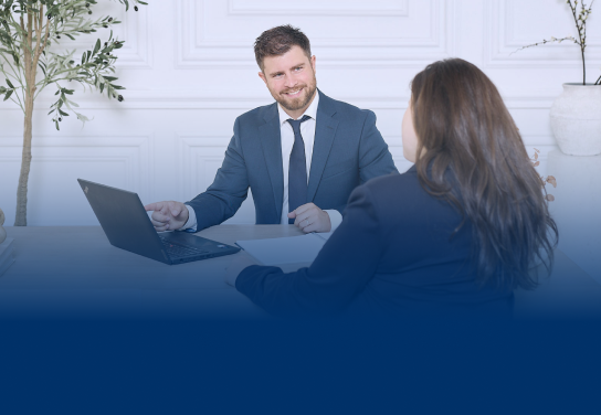 The Hewson Wealth Partners team in a meeting.
