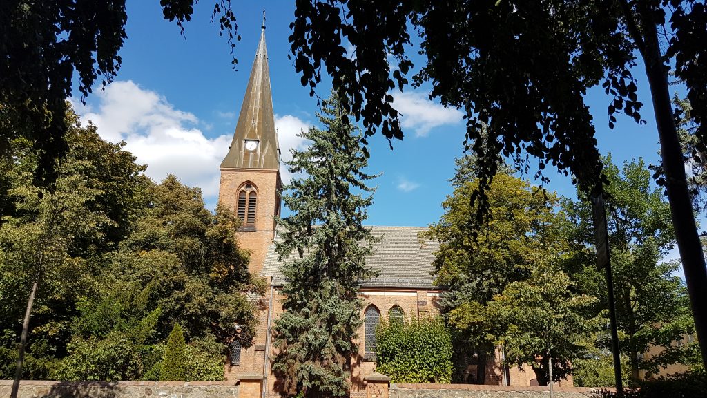 Friedenskirche Finow - Ev. Kirchengemeinde Finow, Eberswalder Straße in Eberswalde (Finow)