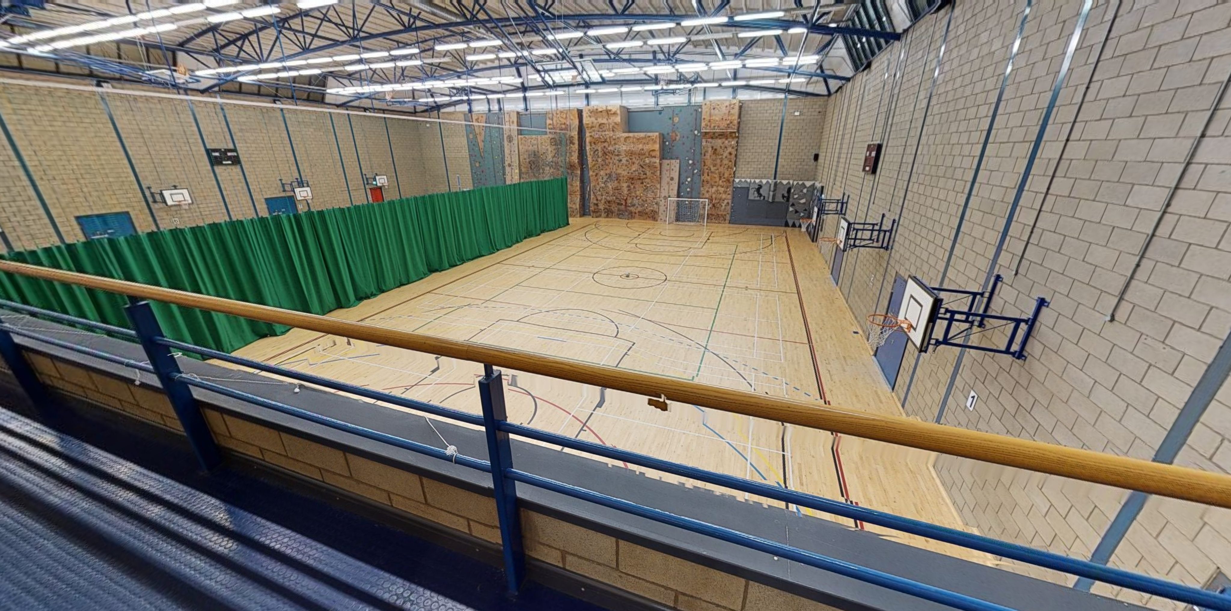 Sports hall at Arborfield Green Leisure Centre