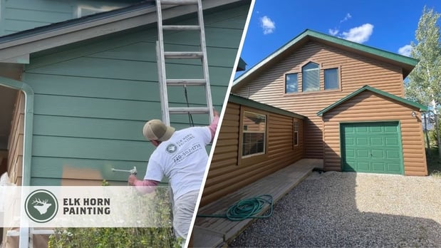 Images Elk Horn Painting - Denver