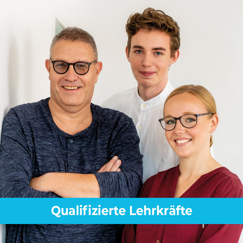 Die Nachhilfelehrerinnen und Nachhilfelehrer der Schülerhilfe Nachhilfe Wasserburg durchlaufen einen Qualifizierungsprozess, entwickelt und überprüft vom Lehrstuhl für Schulpädagogik der Universität Bayreuth.