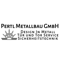 Logo Pertl Metallbau GmbH Design in Metall