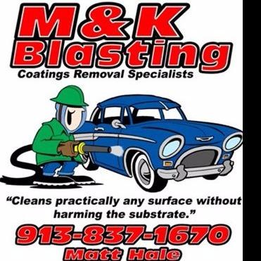 M K Mobile Sandblasting Logo