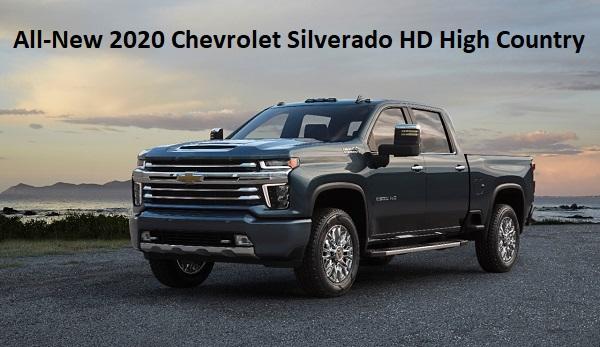 All-New 2020 Chevrolet Silverado HD High Country For Sale Near Langhorne, PA