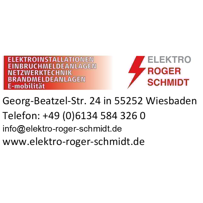 Elektro Roger Schmidt GmbH in Mainz-Kastel Stadt Wiesbaden - Logo