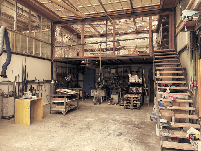 Bildhauer-Atelier Bechtel, Dornacherstrasse 192 in Basel