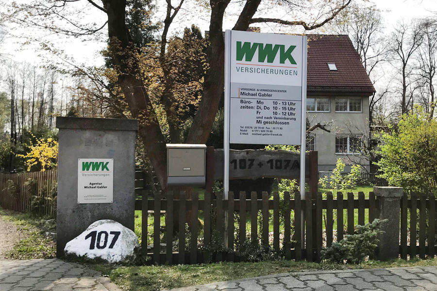 Michael Gabler WWK-Versicherung, Geschwister-Scholl-Straße 107A in Krauschwitz