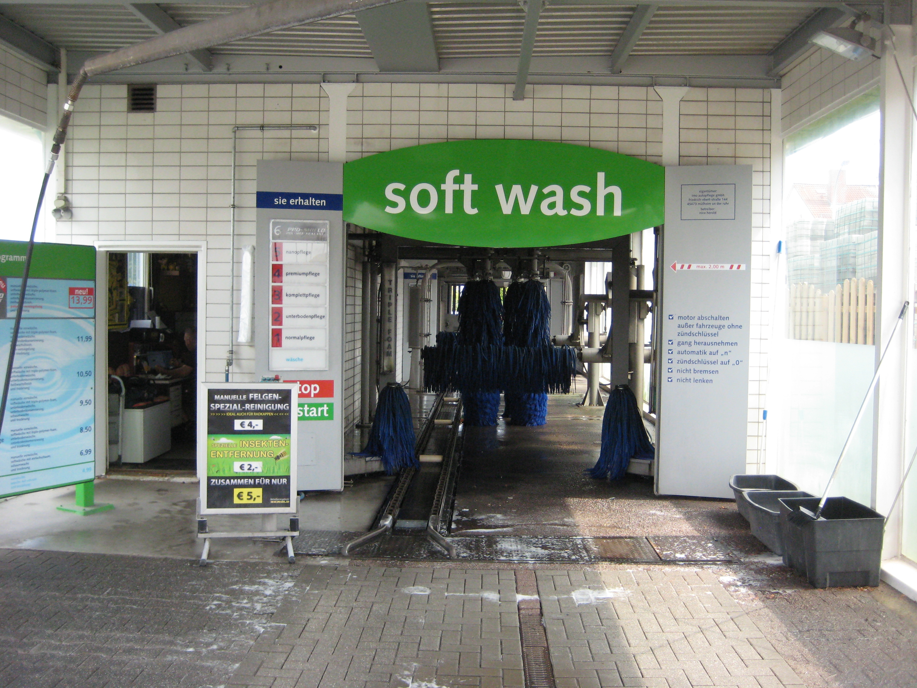 IMO Car Wash, Buttelstedter Straße in Weimar