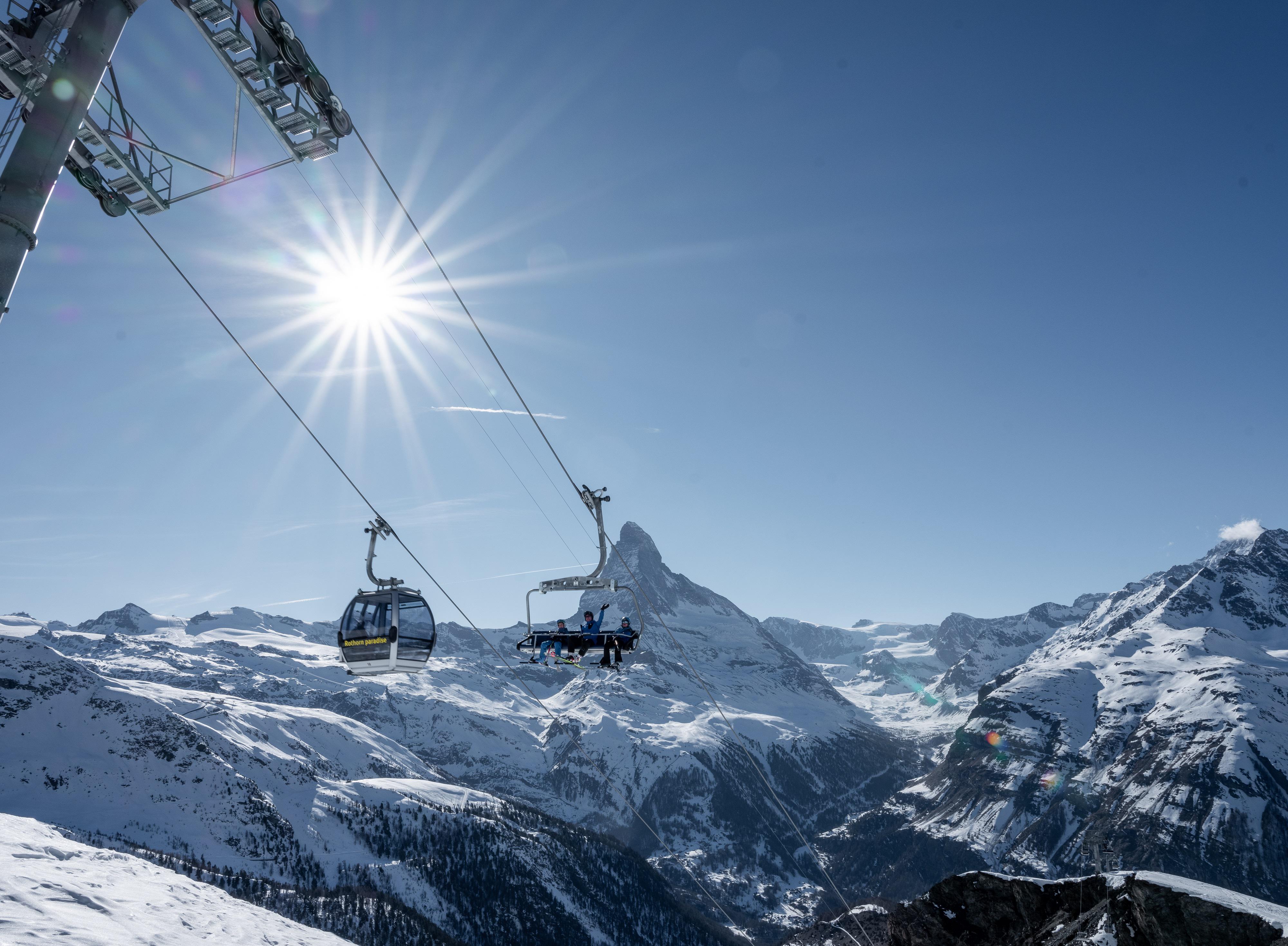 Bergstation Blauherd, Blauherd in Zermatt